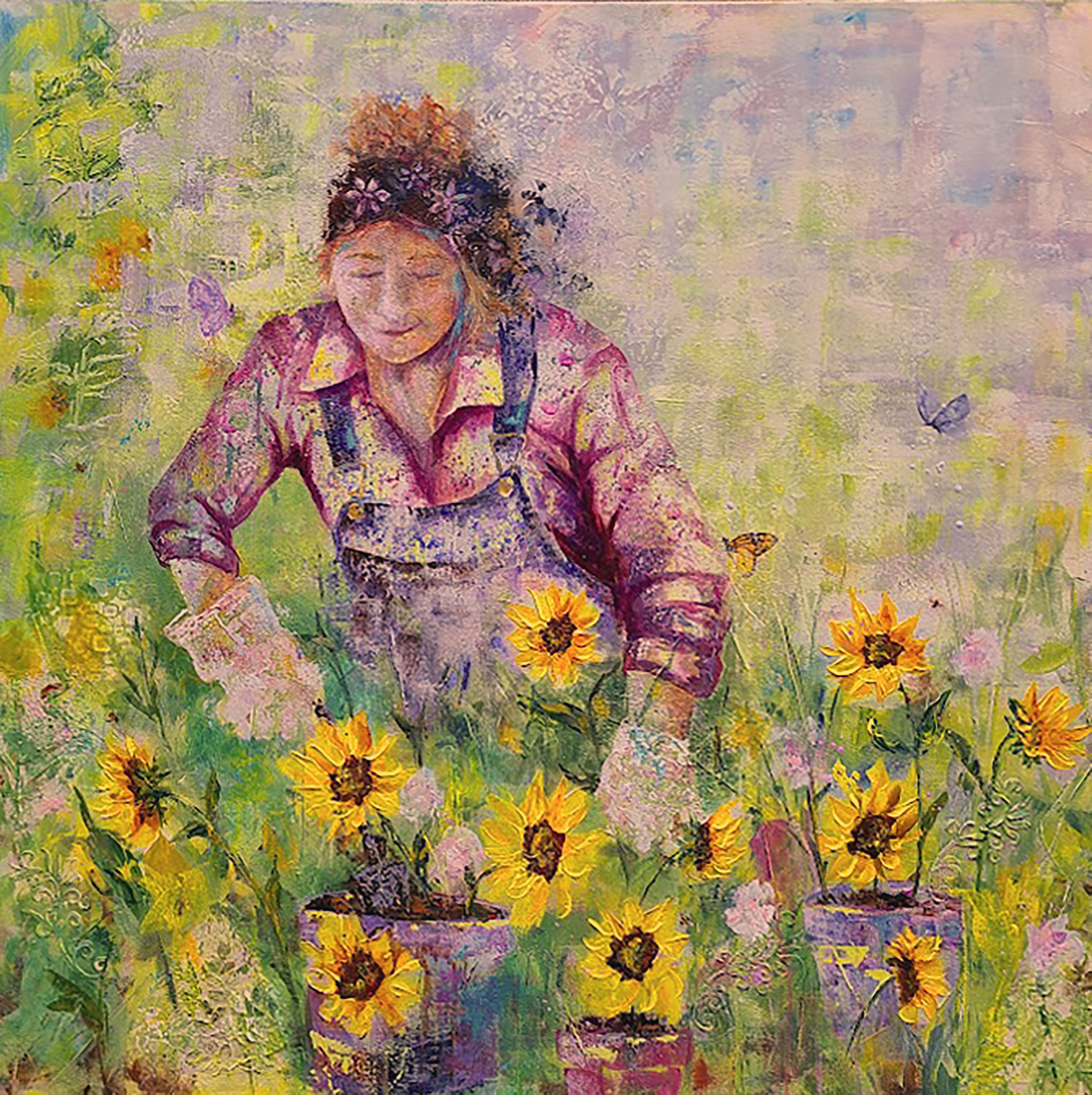 The Soul Full Gardener 36x36 1950$