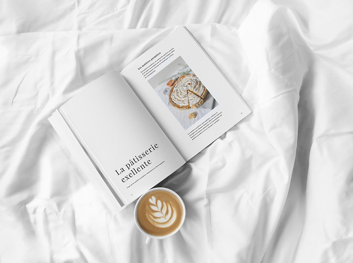 Magazine and Coffee