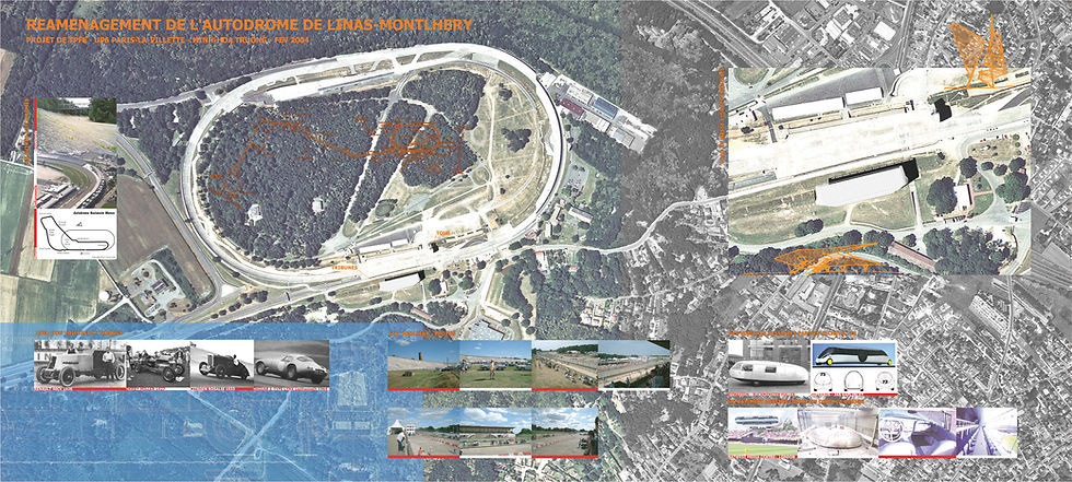 Réaménagement de l'Autodrome de Linas-Monthlery