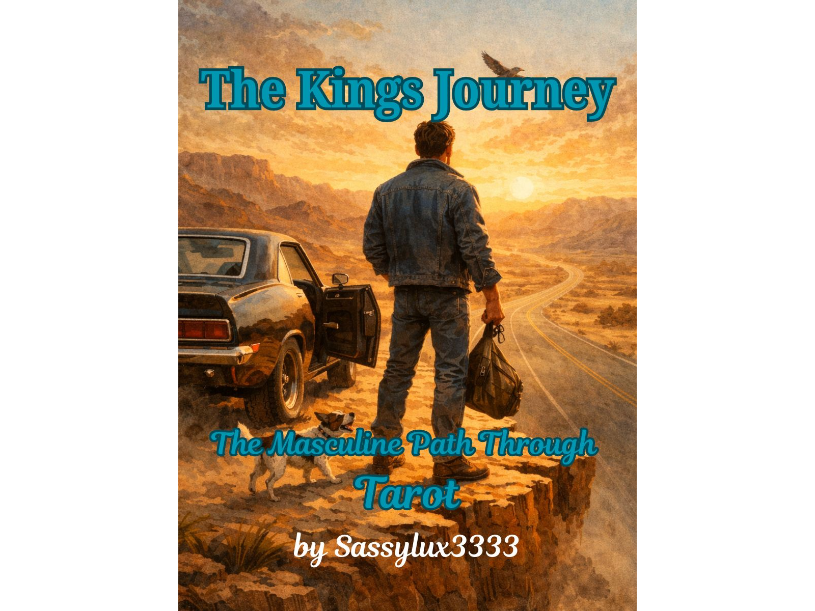 The King’s Journey masculine tarot deck cover artwork