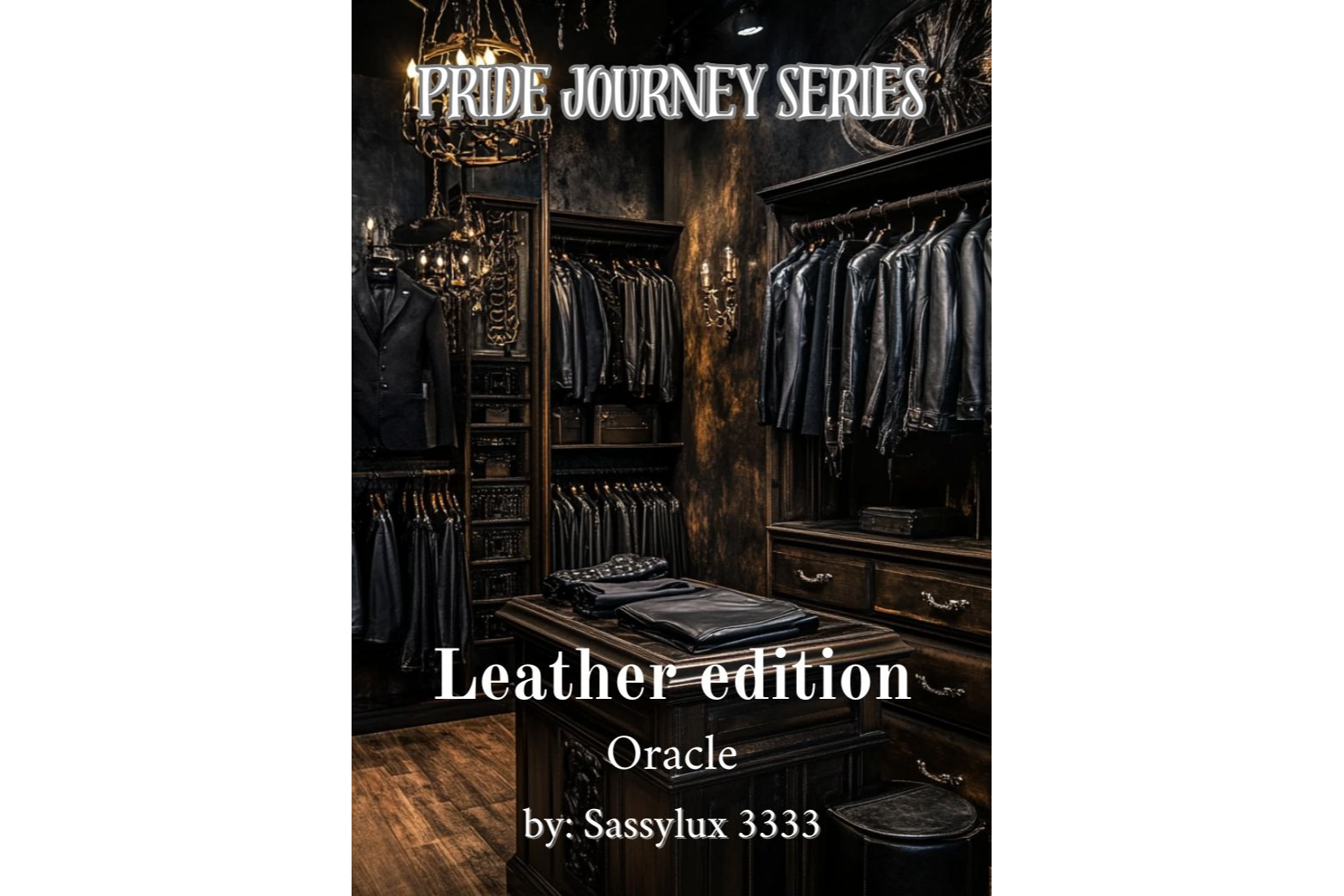 Leather Lifestyle Oracle Deck cover featuring leather community themes
