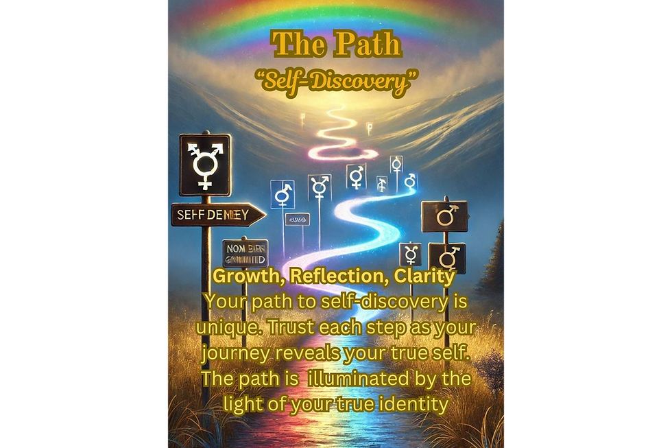 Thumbnail: Self-discovery oracle card for identity exploration, growth, and personal truth