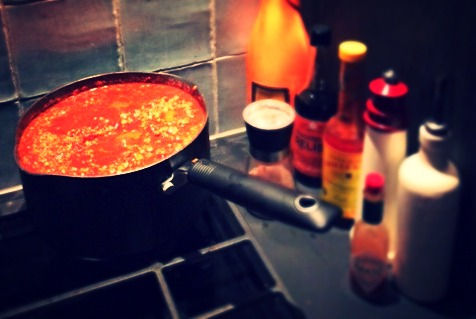 Soy mince spag bol