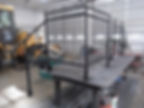 Custom railings and stair rails in shop.jpg