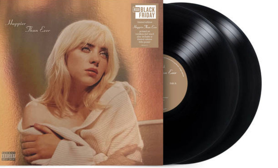 Billie Eilish : Happier Than Ever Vinyl Record