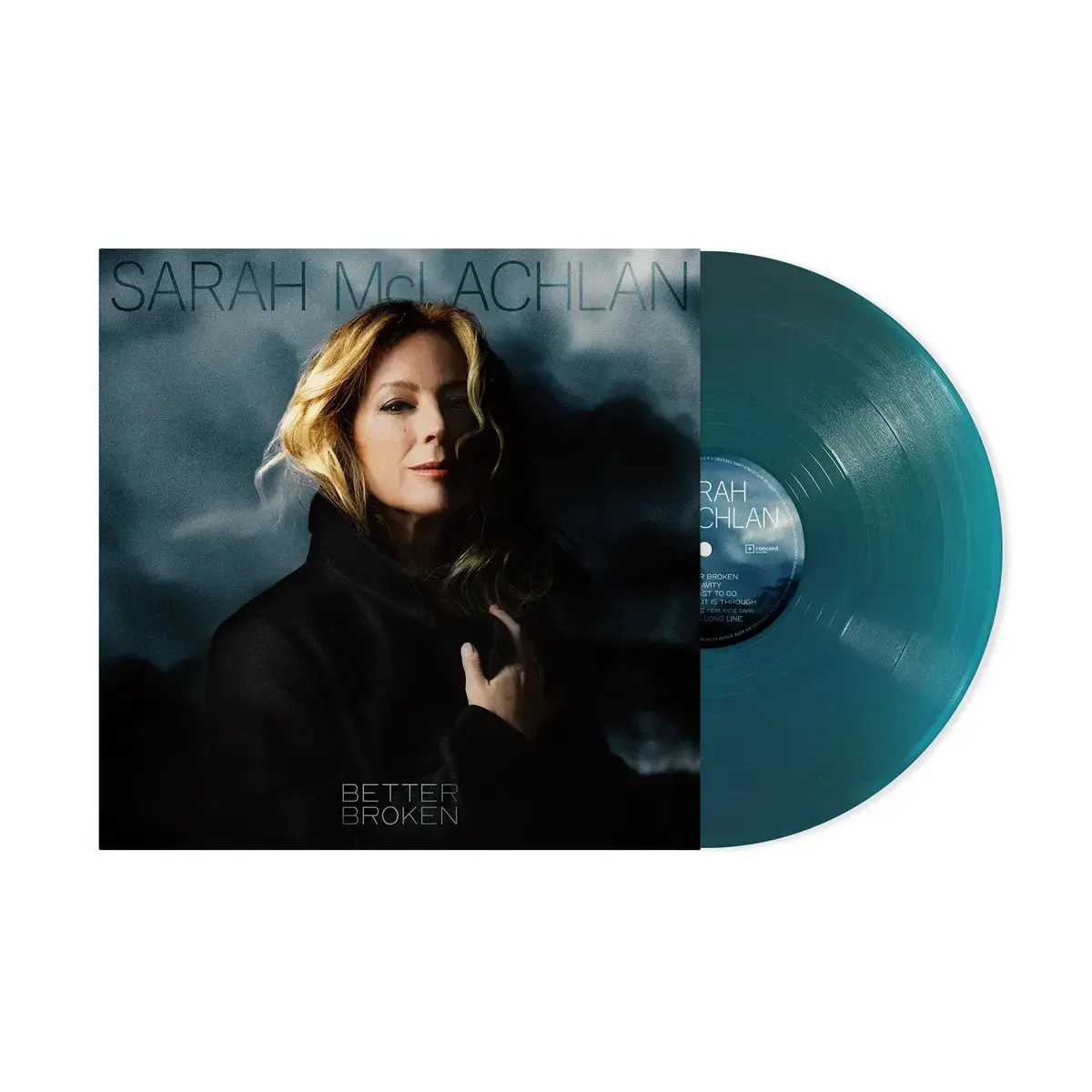Sarah McLachlan : Better Broken Translucent Sea Blue Vinyl