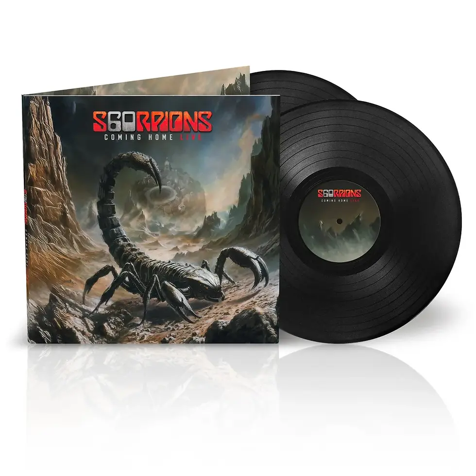 The Scorpions : Coming Home Live - VINYL LP