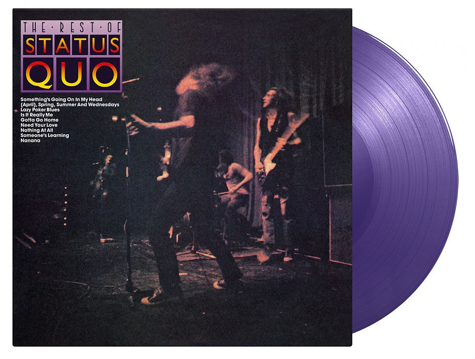 Status Quo: The Best Of Status Quo Purple Vinyl Record