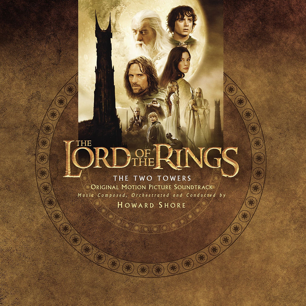 THE LORD OF THE RINGS: THE TWO TOWERS SOUNDTRACK (Milky Clear Vinyl)