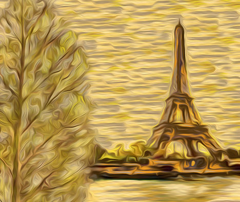 MESMER Eiffel Tower Gold