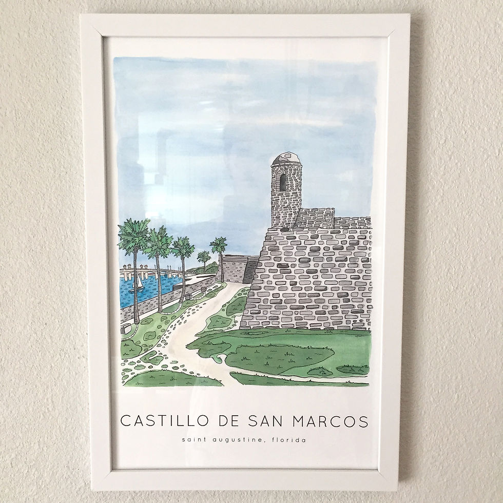 Thumbnail: Castillo de San Marcos Print
