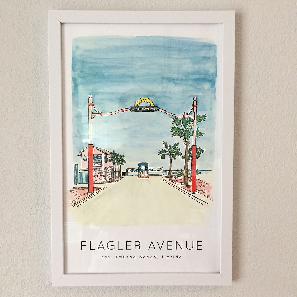 Thumbnail: Flagler Avenue Print