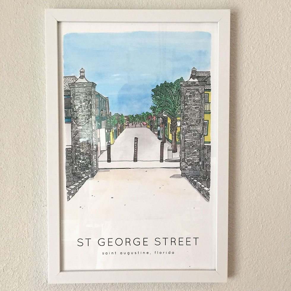 Thumbnail: St. George Street Print
