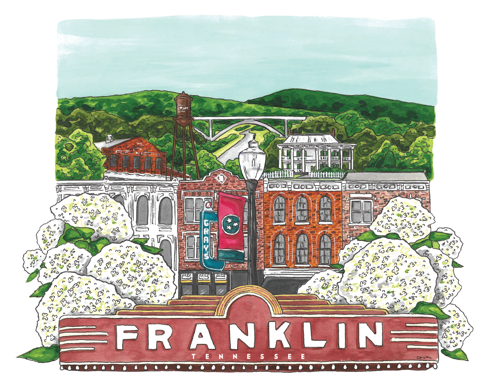 Franklin Tennessee Print