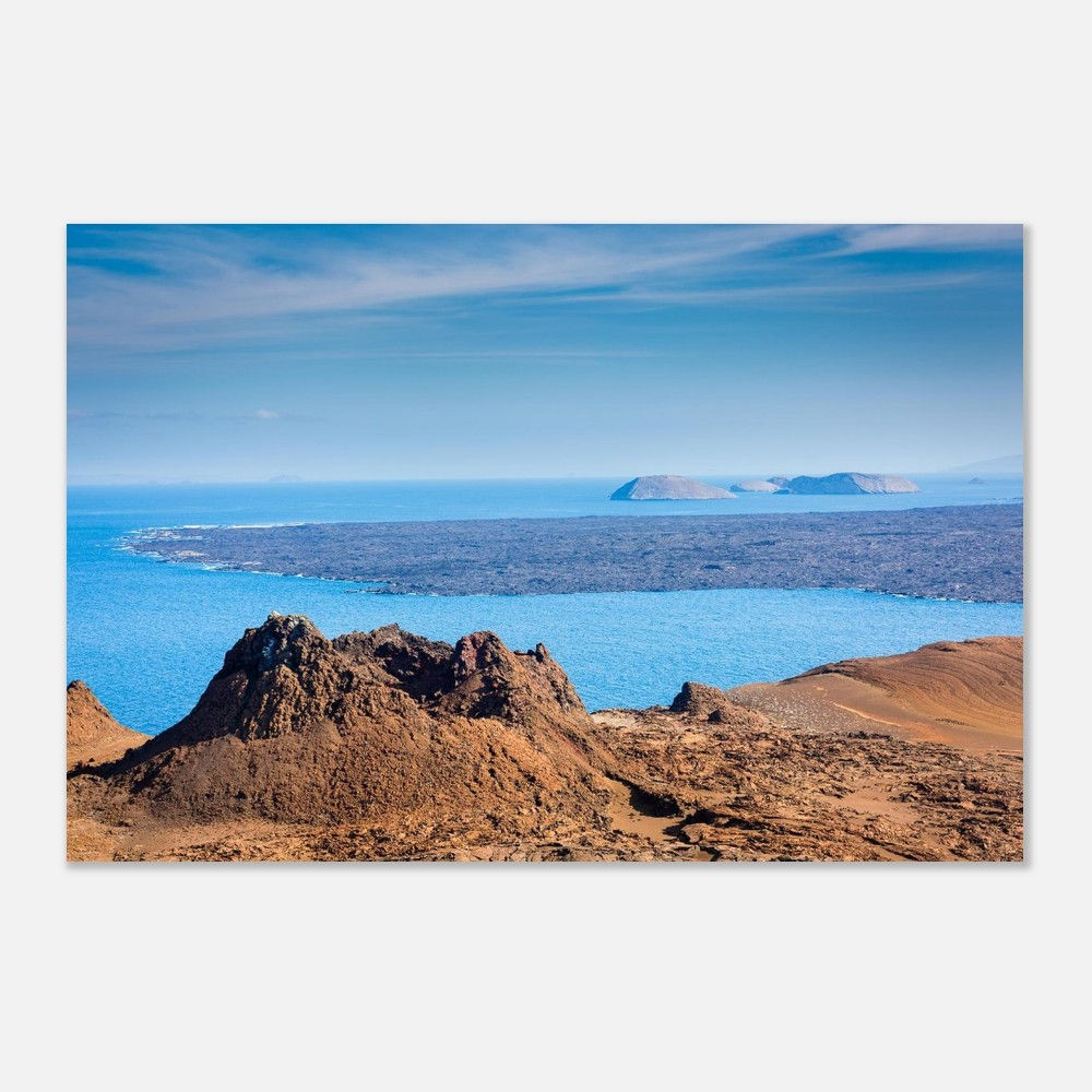 Shoreline of Bartolomé | 60x90 cm Aluminum Print