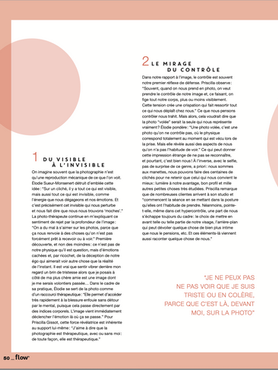 Flow magazine Priscilla Gissot