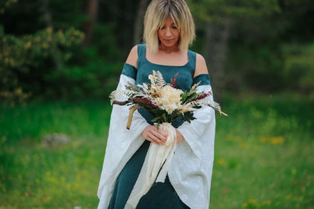 séance photo mariée