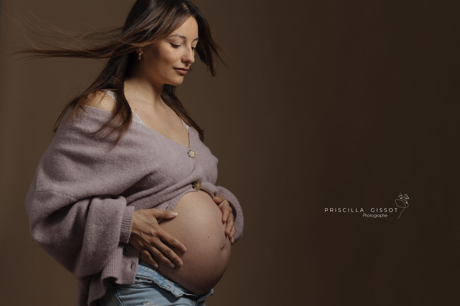 Séance Ventre Rond (option bébé et un an ensemble)