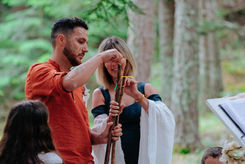séance photo mariage chamanique couple