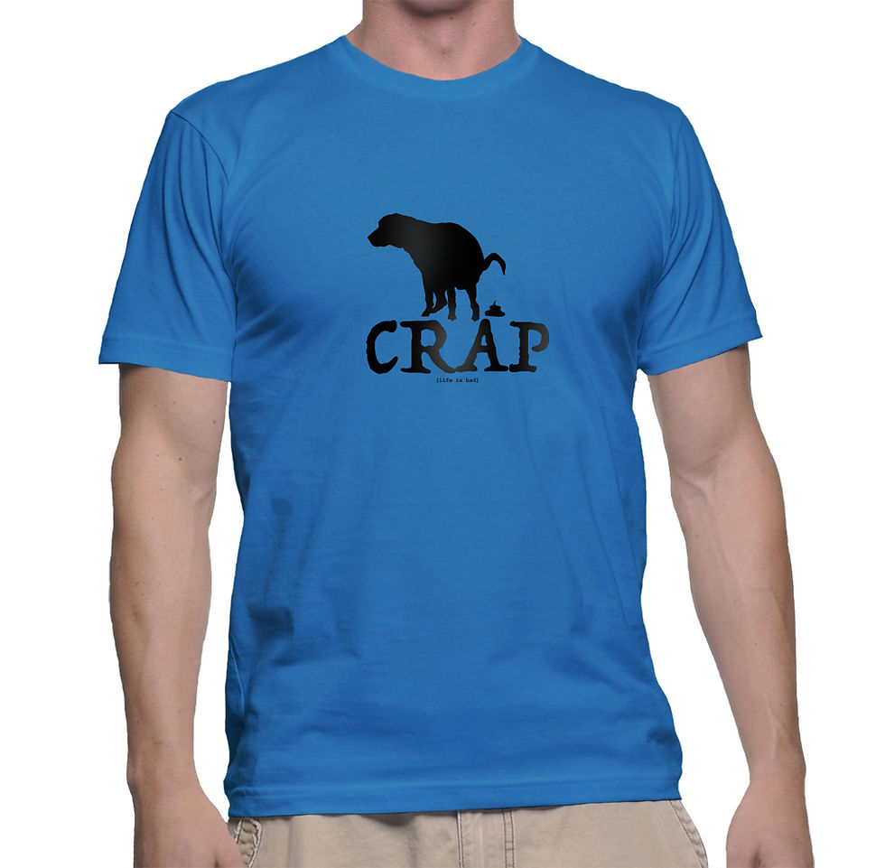 Thumbnail: Crap with Text Unisex Crew T-Shirt