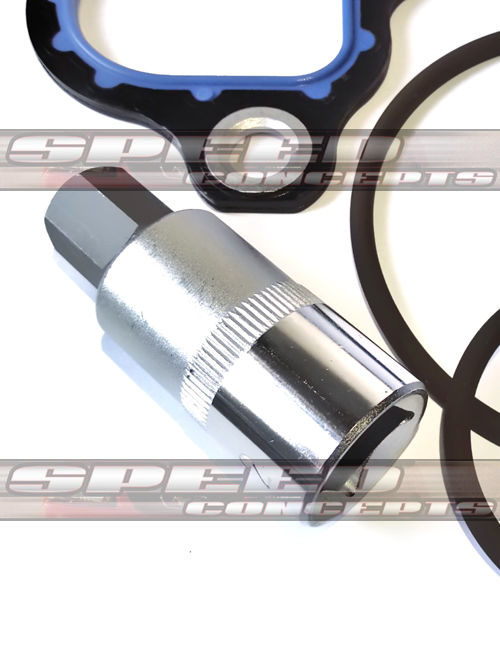 Thumbnail: OIL COOLER O-RING GASKETS & HEX TOOL REBUILD KIT 1996-2004 COBRA & MUSTANGS