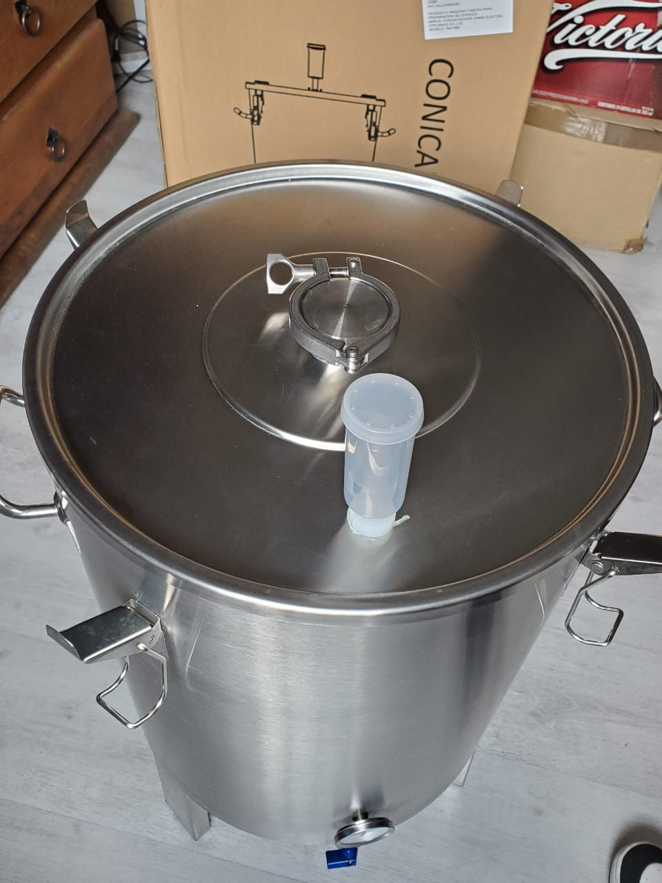 Miniatura: Tapa Dry Hop Fermentador Chevefacil