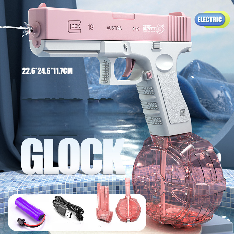 M416 Automatic Electric Water Gun – Rapid Fire Ice Blast Toy Gun