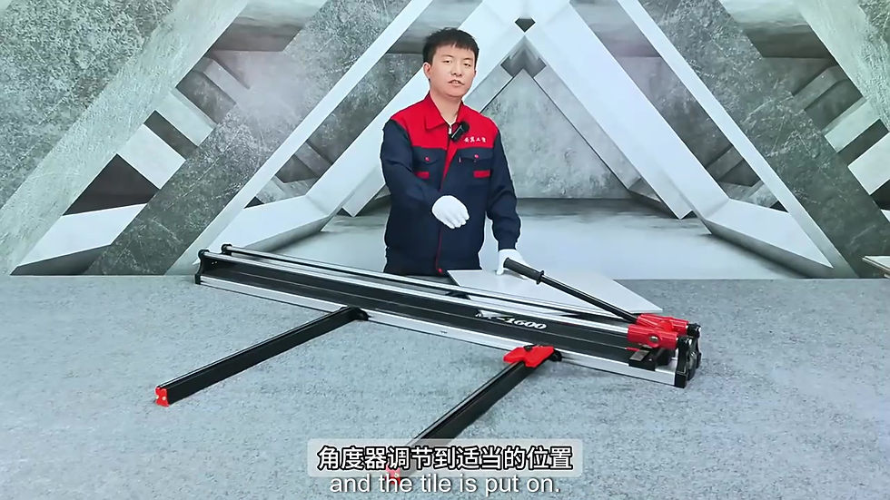 Thumbnail: 1.6m Infrared Manual Tile Cutter | Large-Format Tile Cutting Machine