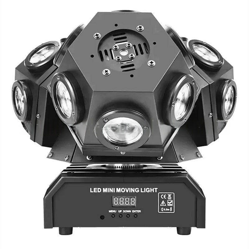 Thumbnail: Dual/Single Head 3-Arm LED Beam Laser Stage Light for Party & KTV