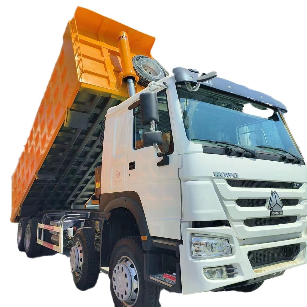Thumbnail: High-Power HOWO 371HP Dump Truck | 4x8 Heavy-Duty Muck Truck with Hydraulic Rear