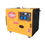 Miniature : Générateur diesel silencieux portable 5 kW avec roues pour utilisation en extérieur