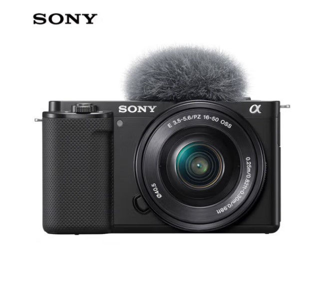 Thumbnail: ZV-E10L Kit: 16-50mm Lens + 128GB Card + Grip + Spare Battery