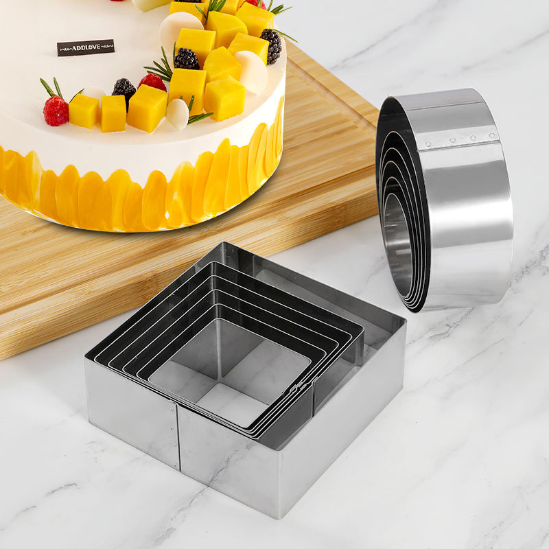 Thumbnail: LW Stainless Steel Baking Cake Mold – Eco-Friendly DIY Cake Tool for Home