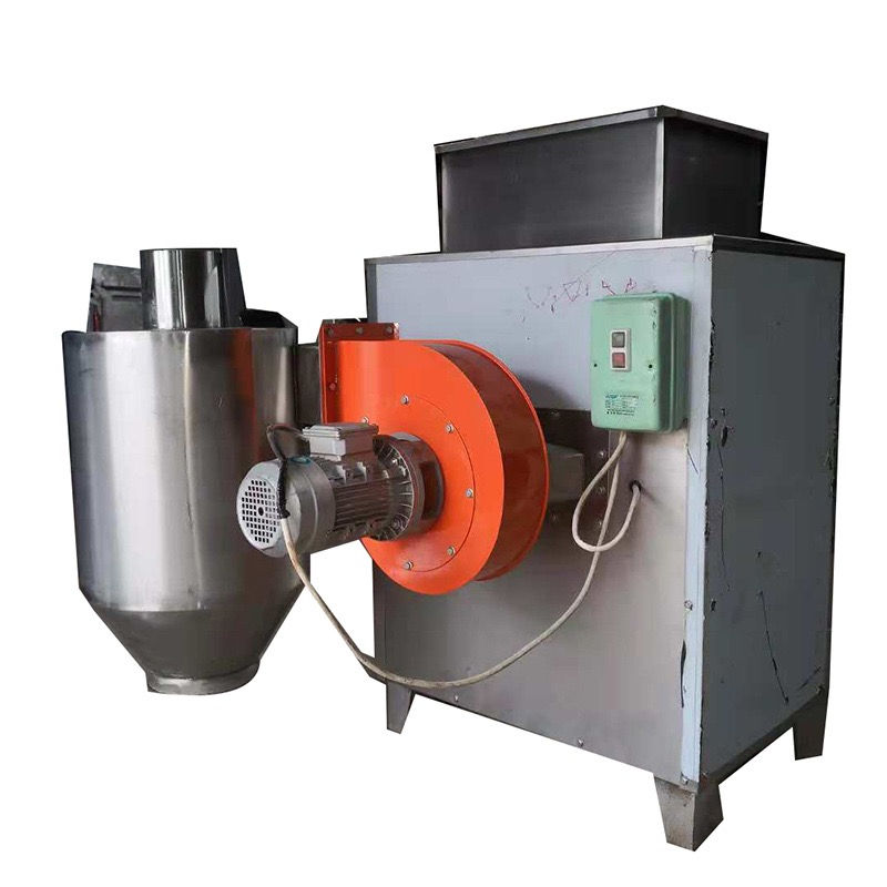 Cocoa bean peeling equipment