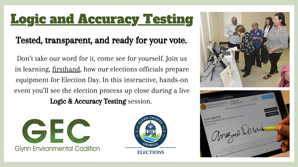 Logic & Accuracy Testing