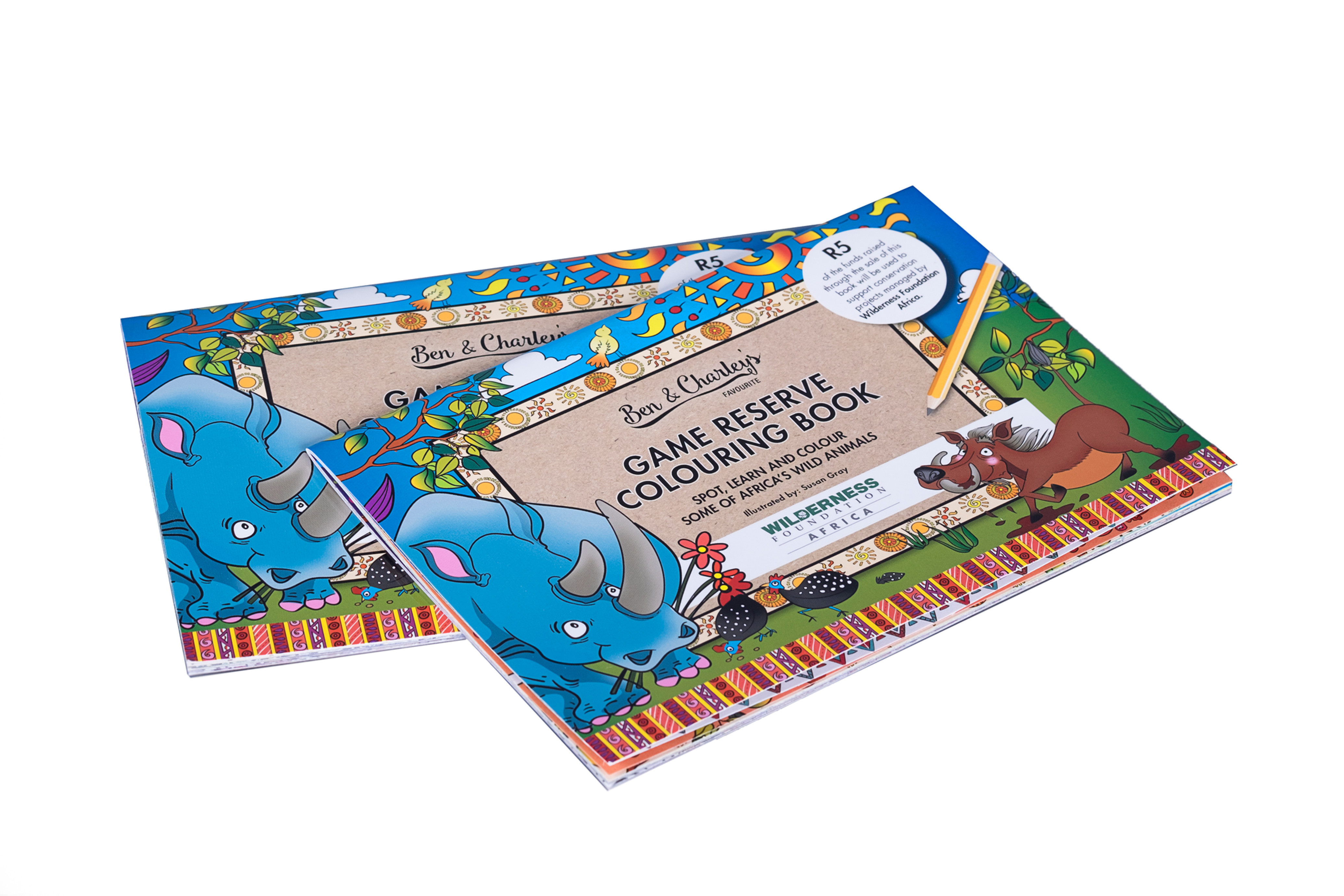 Game Reserve Colouring Book