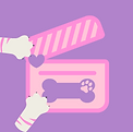 kawaii paws highlight icon design for instagram