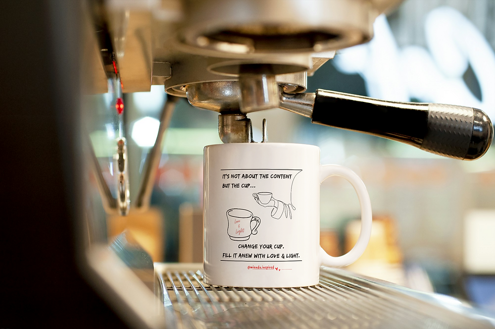 Thumbnail: Change Your Cup | A Set of 3 Metaphorical Quote Printable 