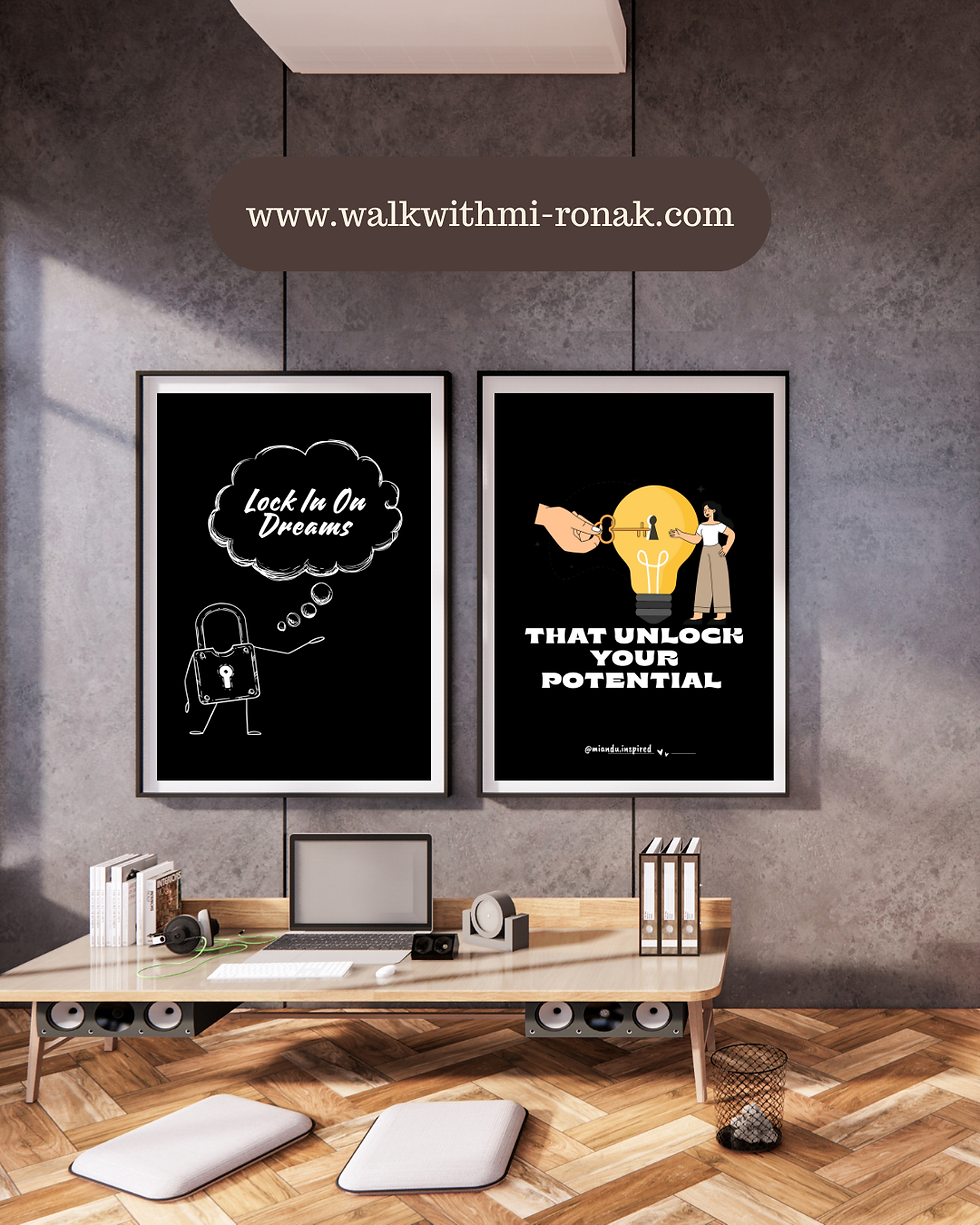 Thumbnail: "Lock In Your Dreams" Merch Design | Inspirational Quote Printable