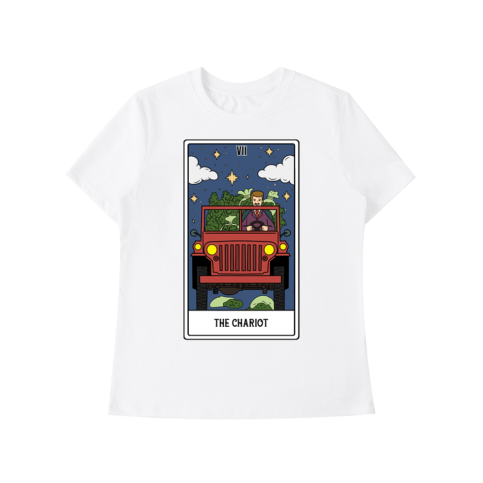 Thumbnail: The Chariot -  Standard Shoulder T-Shirt
