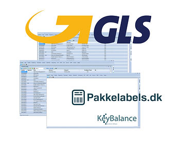 Pakkelabels til GLS