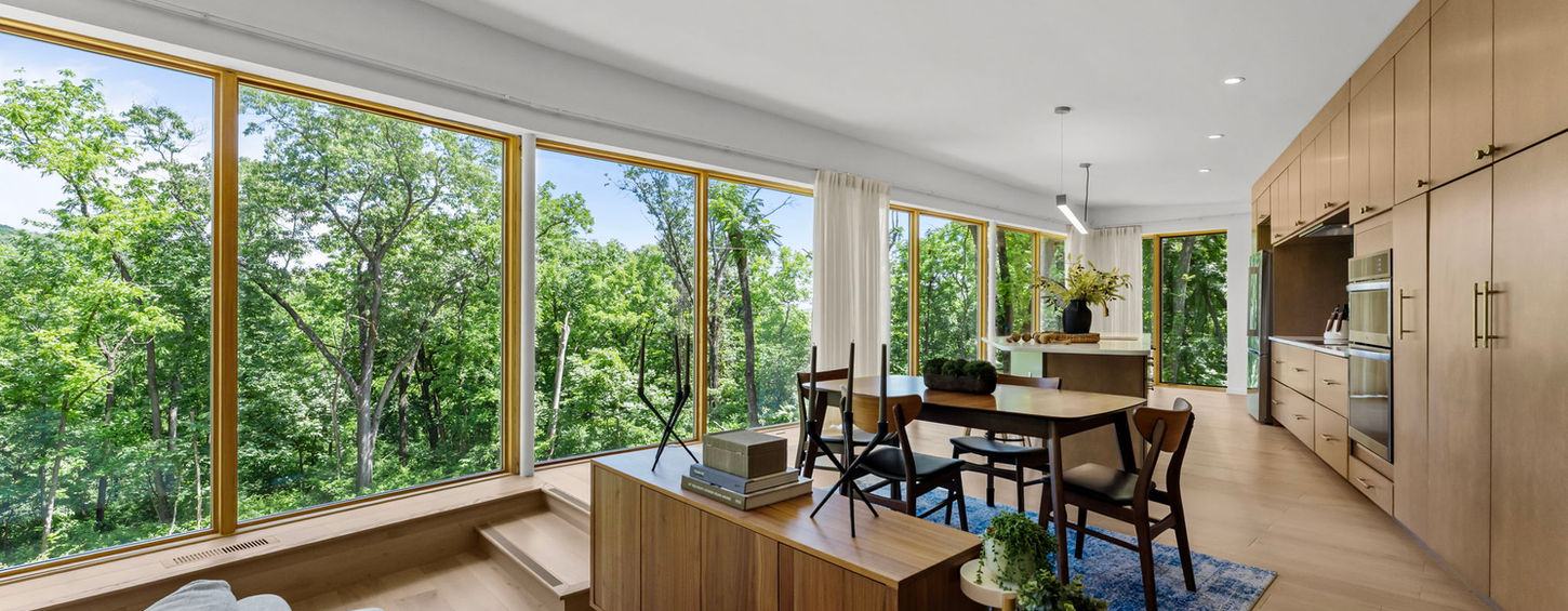 4791 Observatory Lane Living and Dining Area