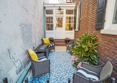 Outdoor Seating Area After Renovation