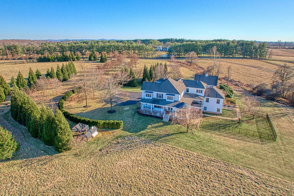 Belmar Farm, Middleburg, VA - Aerial View