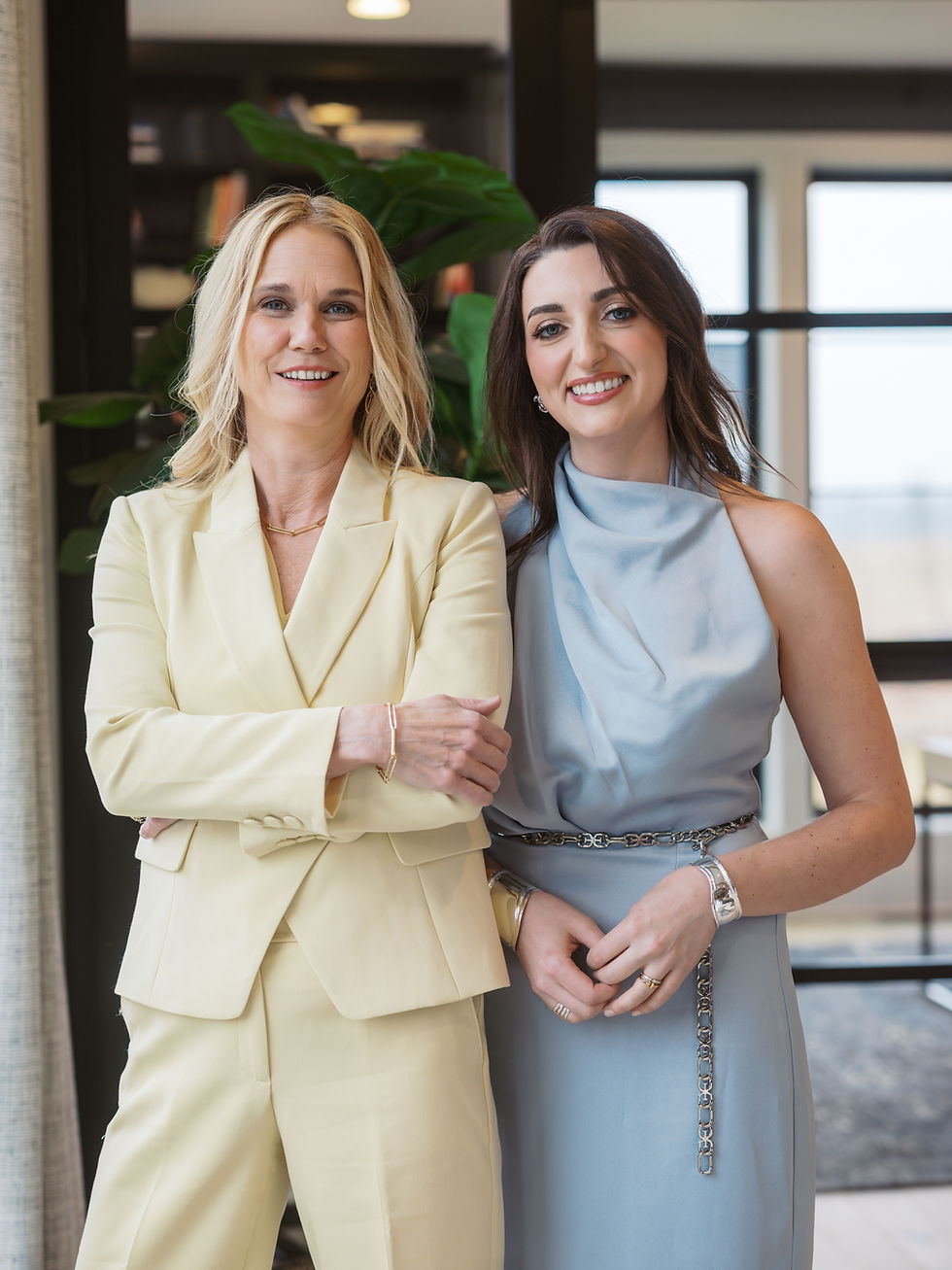Realtors Chloe Powell and Sherry Santmyer, Hunt Country Sotheby's International Realty