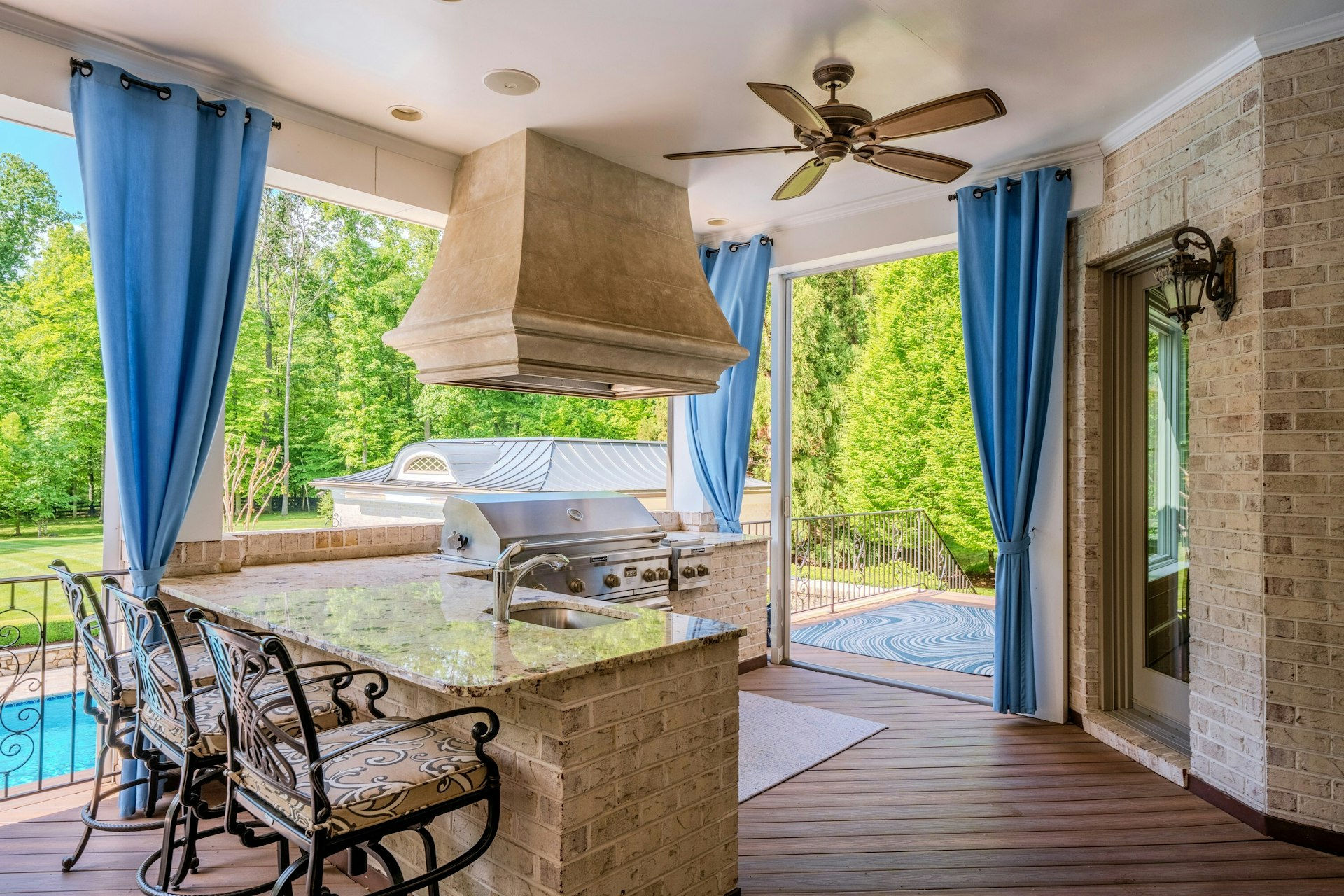 40935 Grenata Preserve Place, Leesburg VA - Outdoor Kitchen