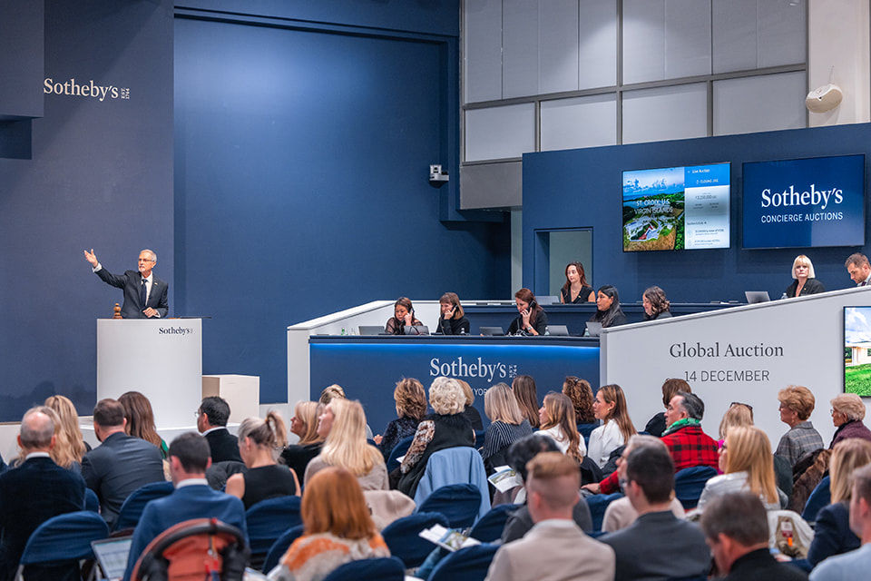 Sotheby's Concierge Auction in Progress