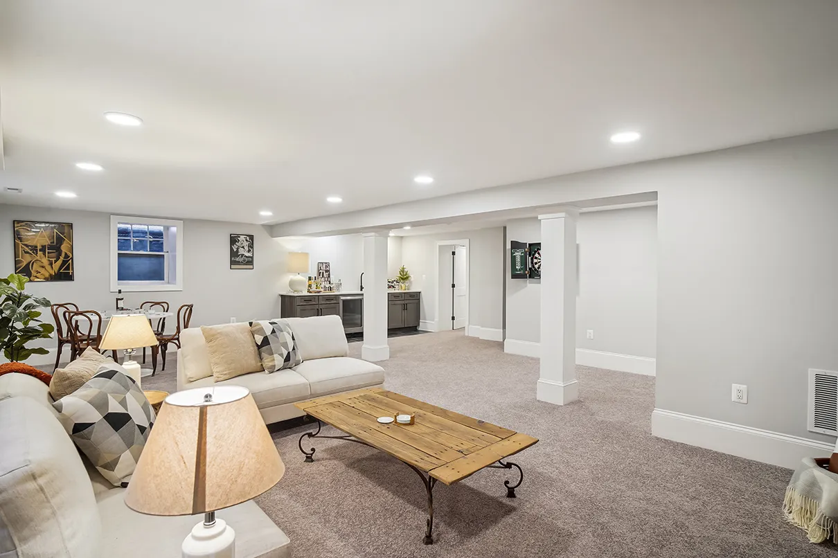 Rec Room After Renovation