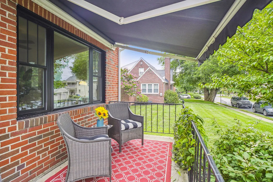 Porch After Renovation
