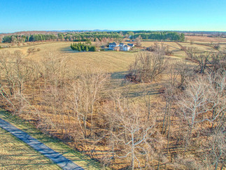 Belmar Farm, Middleburg, VA - Aerial View